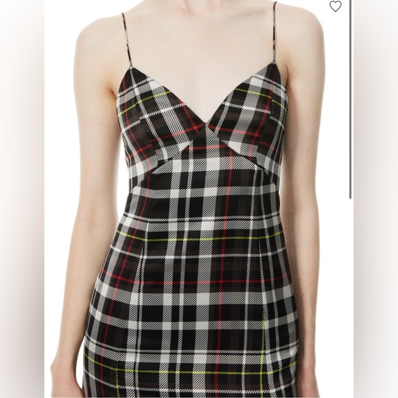 ALICE+OLIVIA SATIN MIDI DRESS - Picture 12 of 16